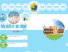 Tablet Screenshot of holychildsnp.com